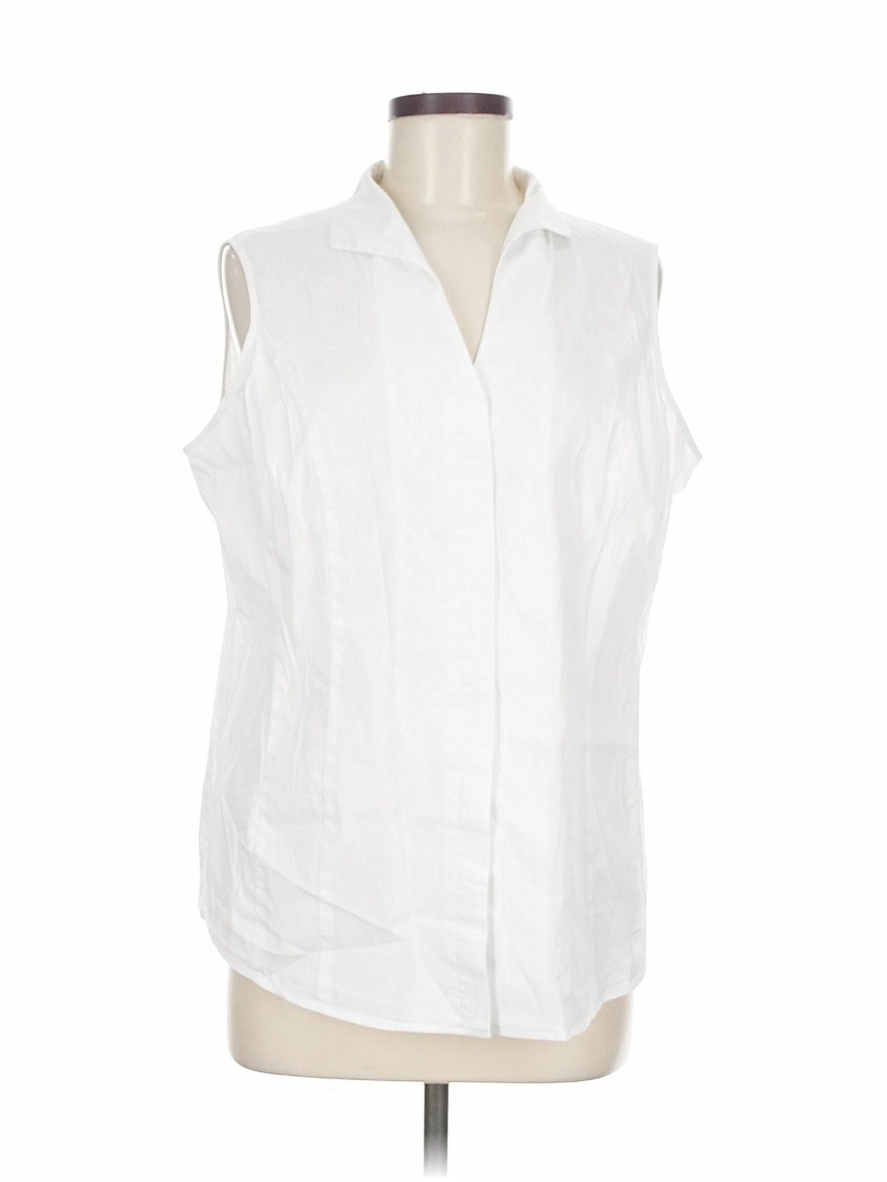 MISOOK Sleeveless Button Down Shirt